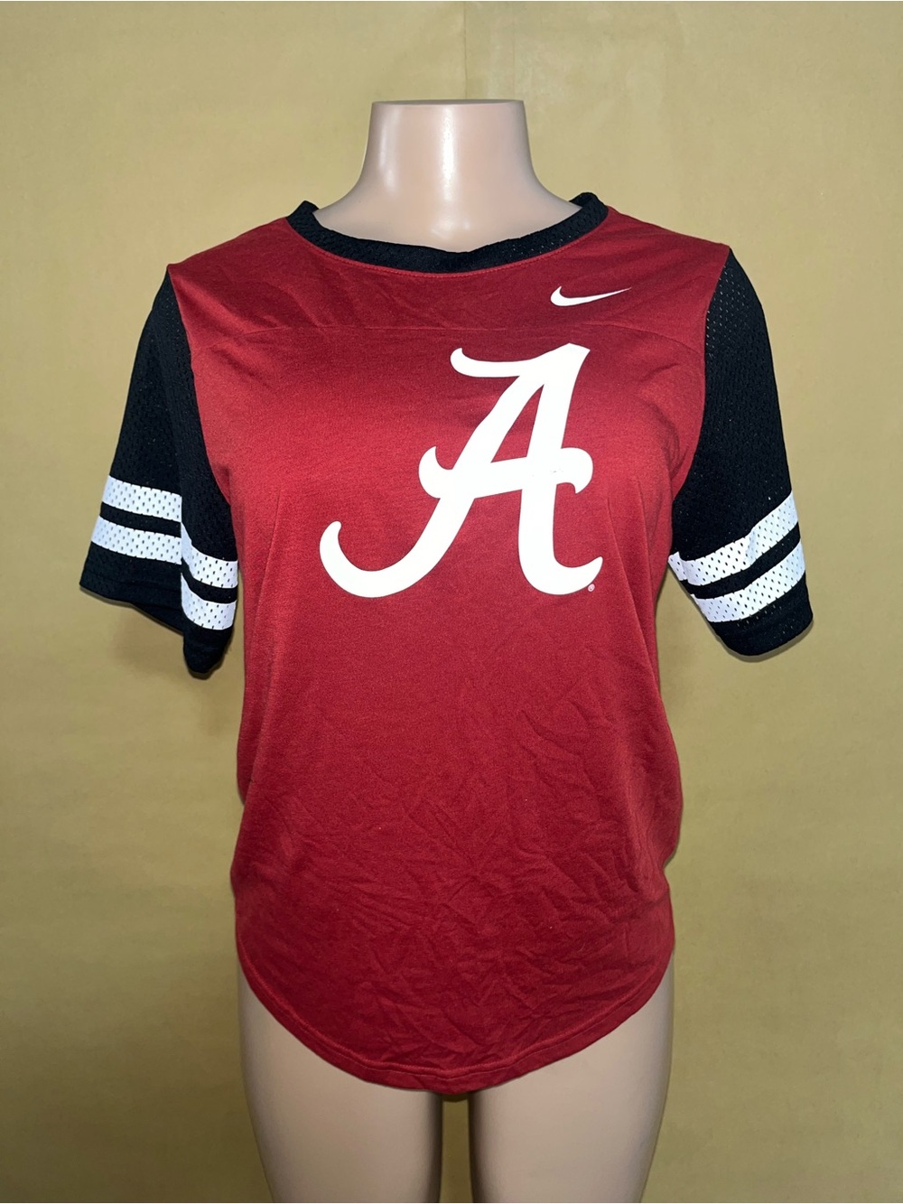 Nike Crimson & Black Alabama Graphic Tee